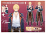 create anime vtuber model, 2d live2d rigged for vtube studio